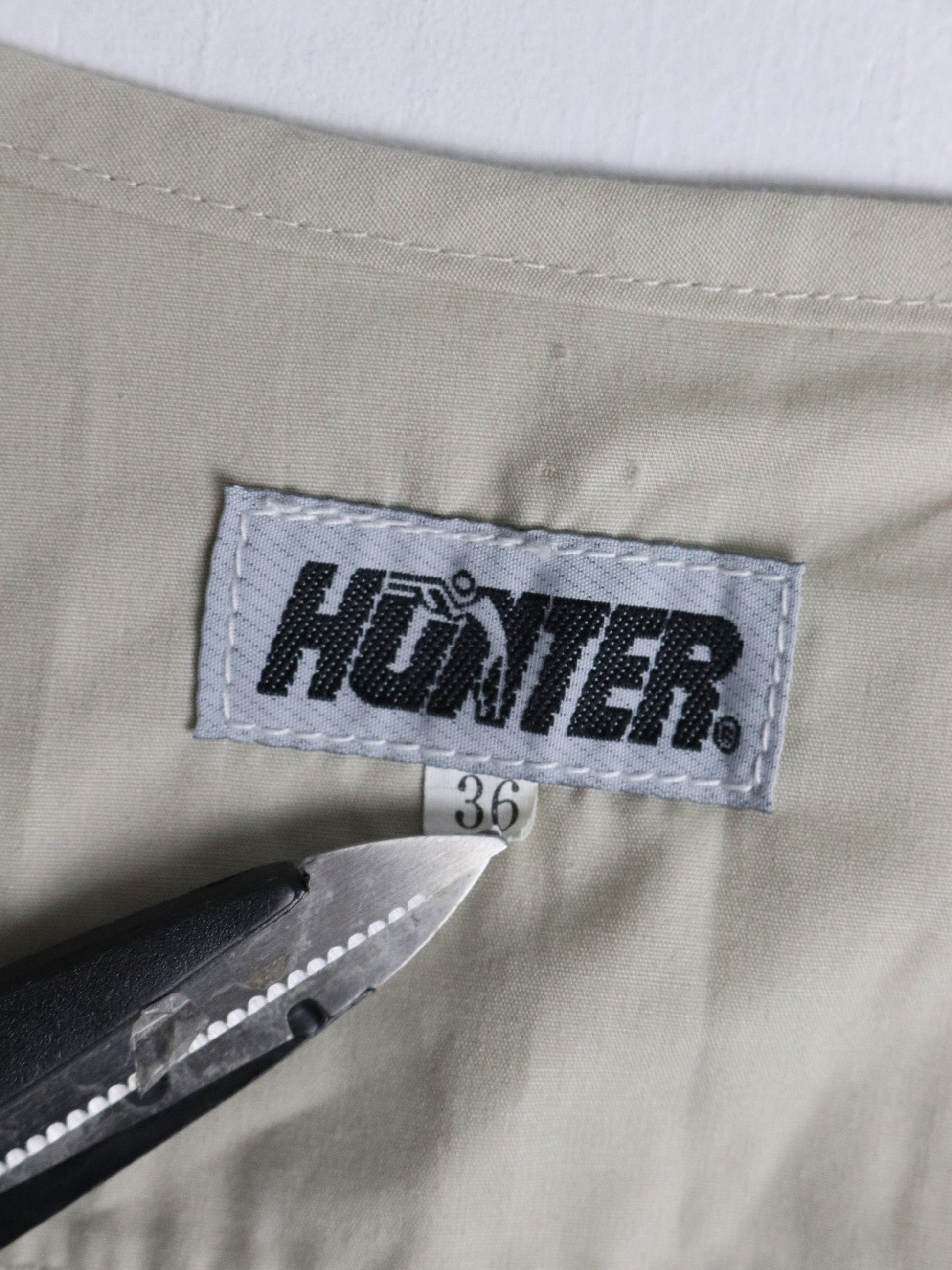 Hunter Vest Mens Small Beige Fishing
