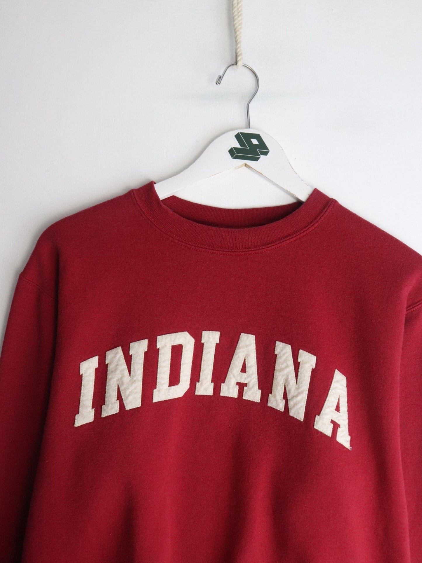 Indian Hoosiers Sweatshirt Mens Small Red from propervintagecanada