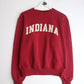 Indian Hoosiers Sweatshirt Mens Small Red from propervintagecanada