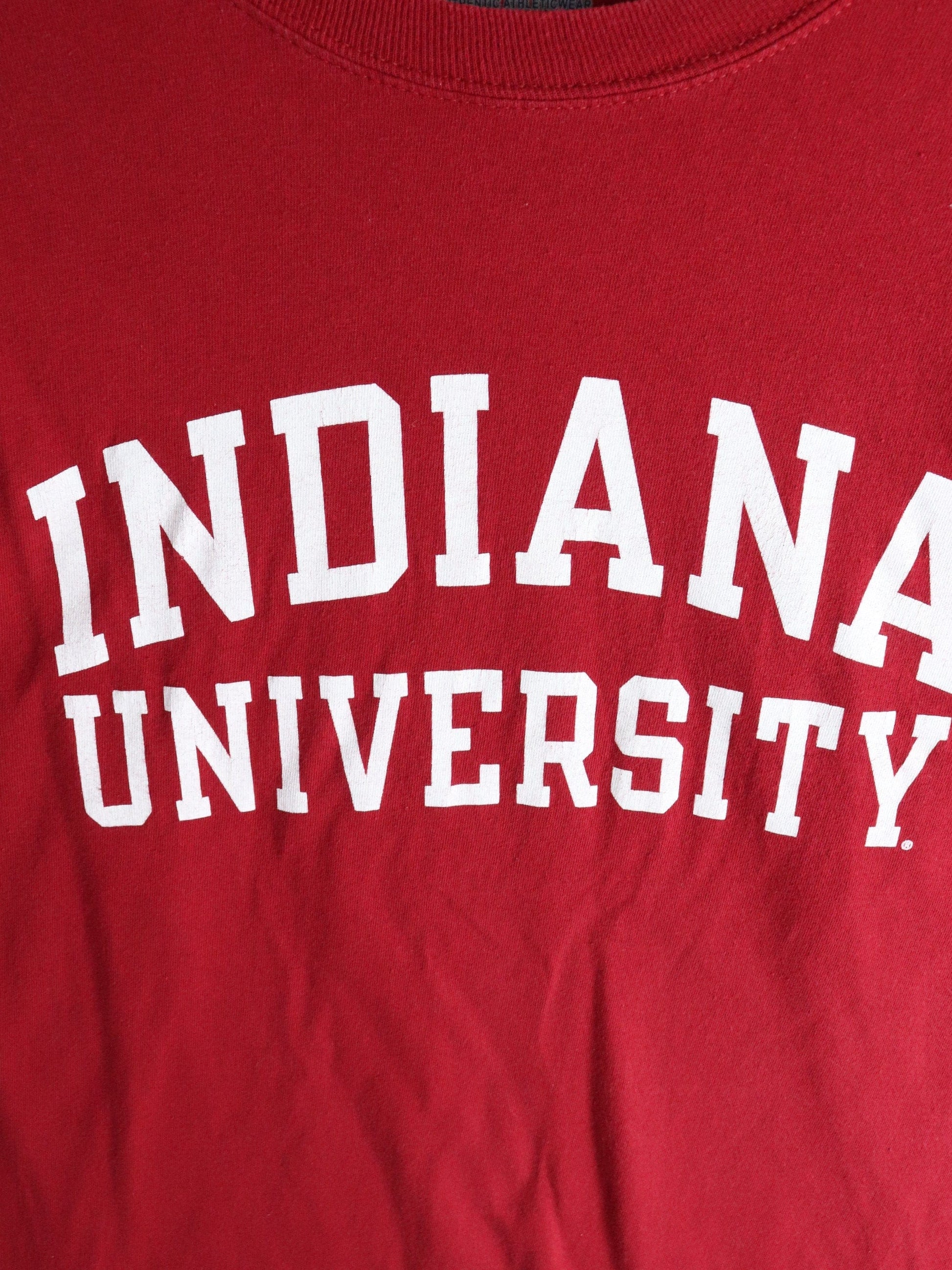 Indiana University T Shirt Mens Medium Red from propervintagecanada