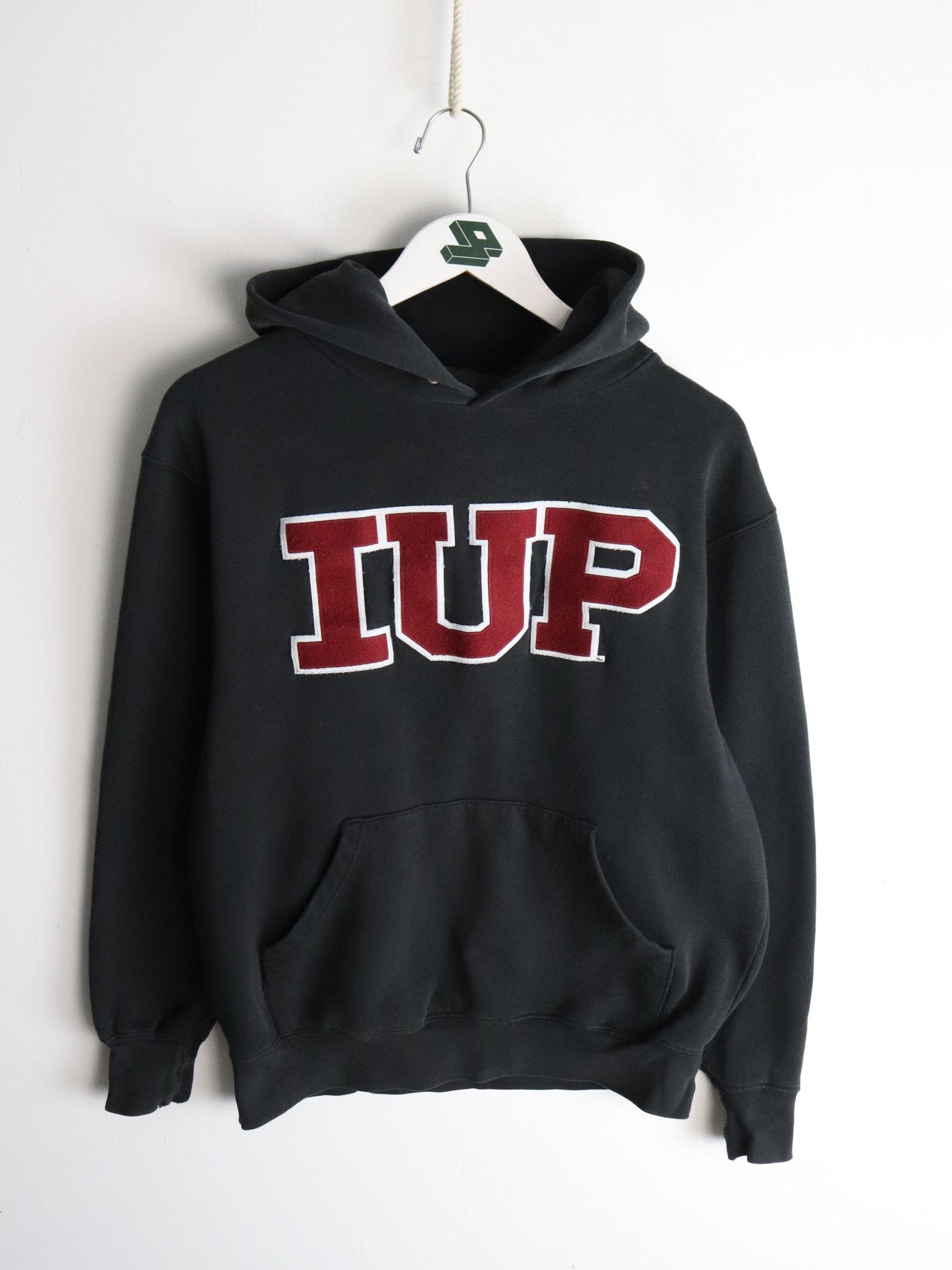 IUP Sweatshirt Mens Medium Black Hoodie