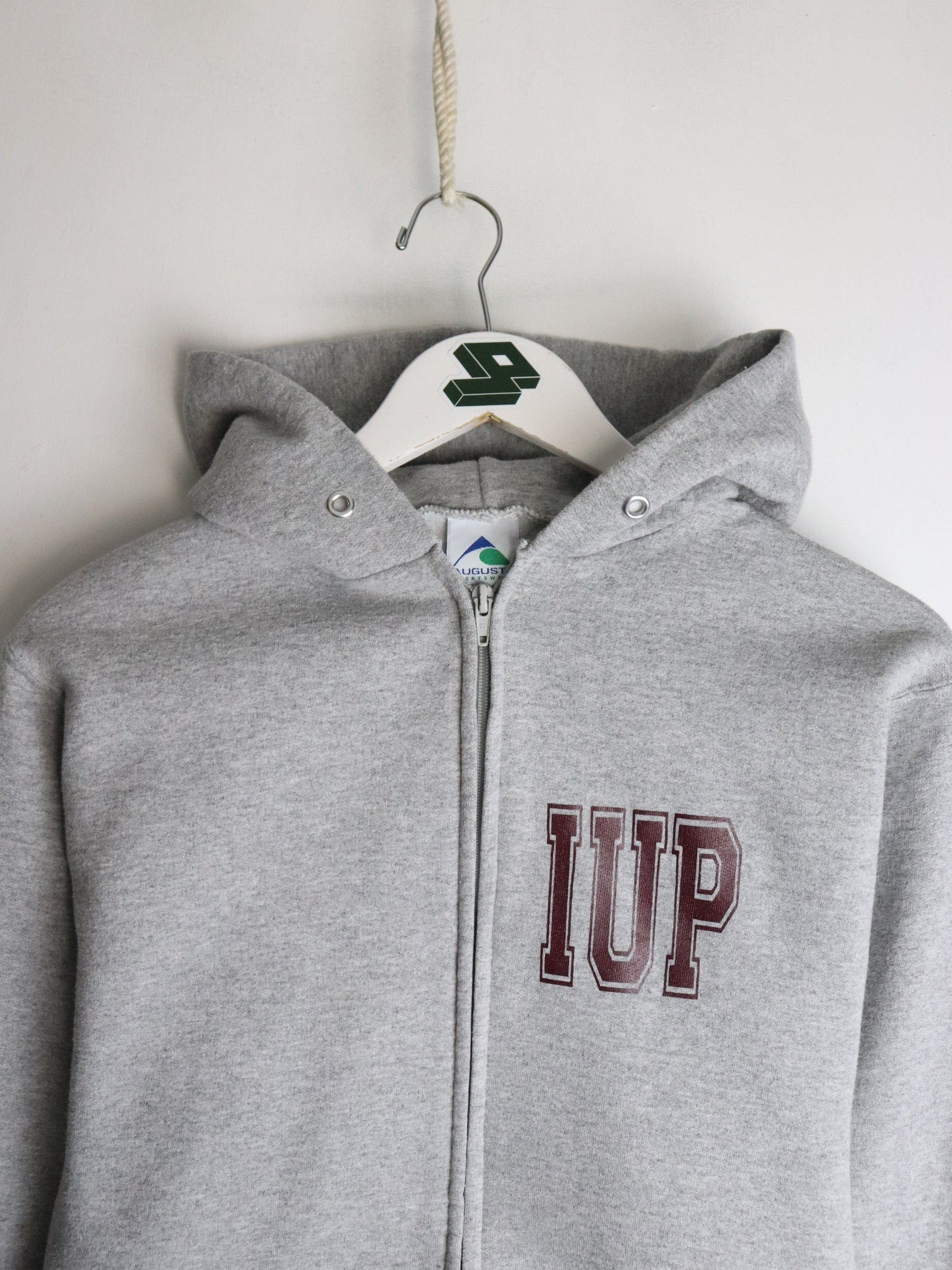 IUP Sweatshirt Mens Small Grey Hoodie from propervintagecanada