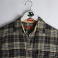 Izod Shirt Mens Small Brown Plaid Flannel from propervintagecanada