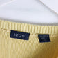 Izod Sweater Fits Mens Large Yellow Knit Golf from propervintagecanada