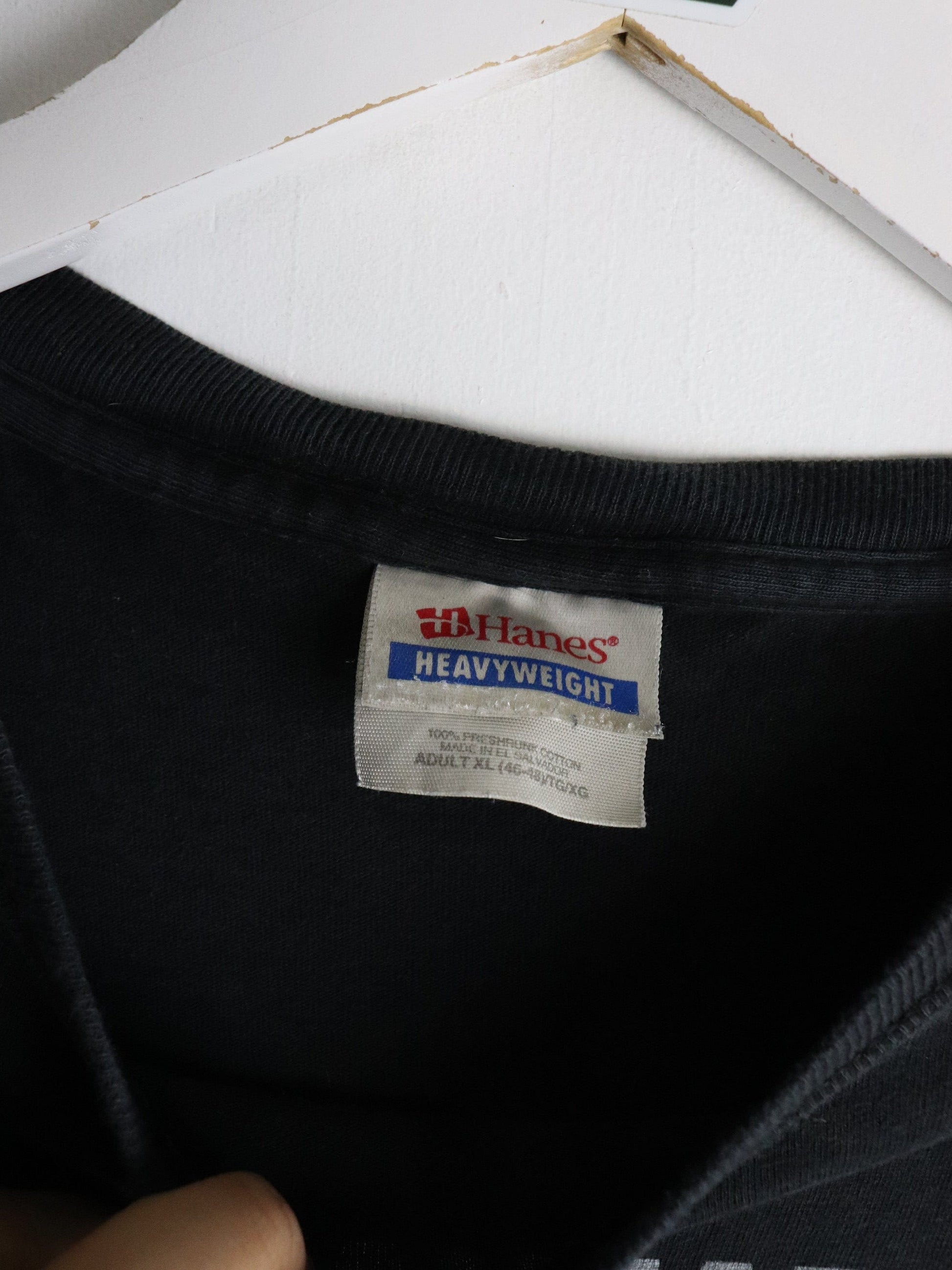 Jesus T Shirt Mens XL Black from propervintagecanada