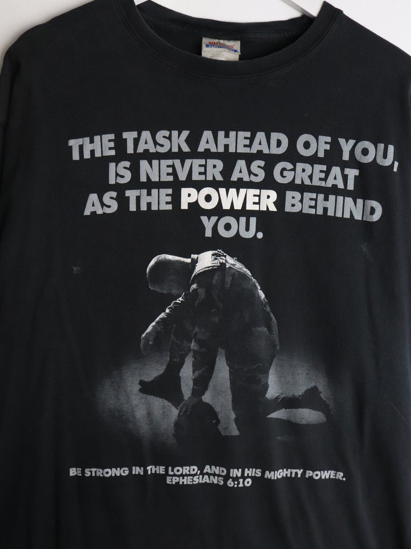 Jesus T Shirt Mens XL Black from propervintagecanada