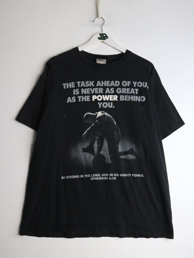 Jesus T Shirt Mens XL Black from propervintagecanada