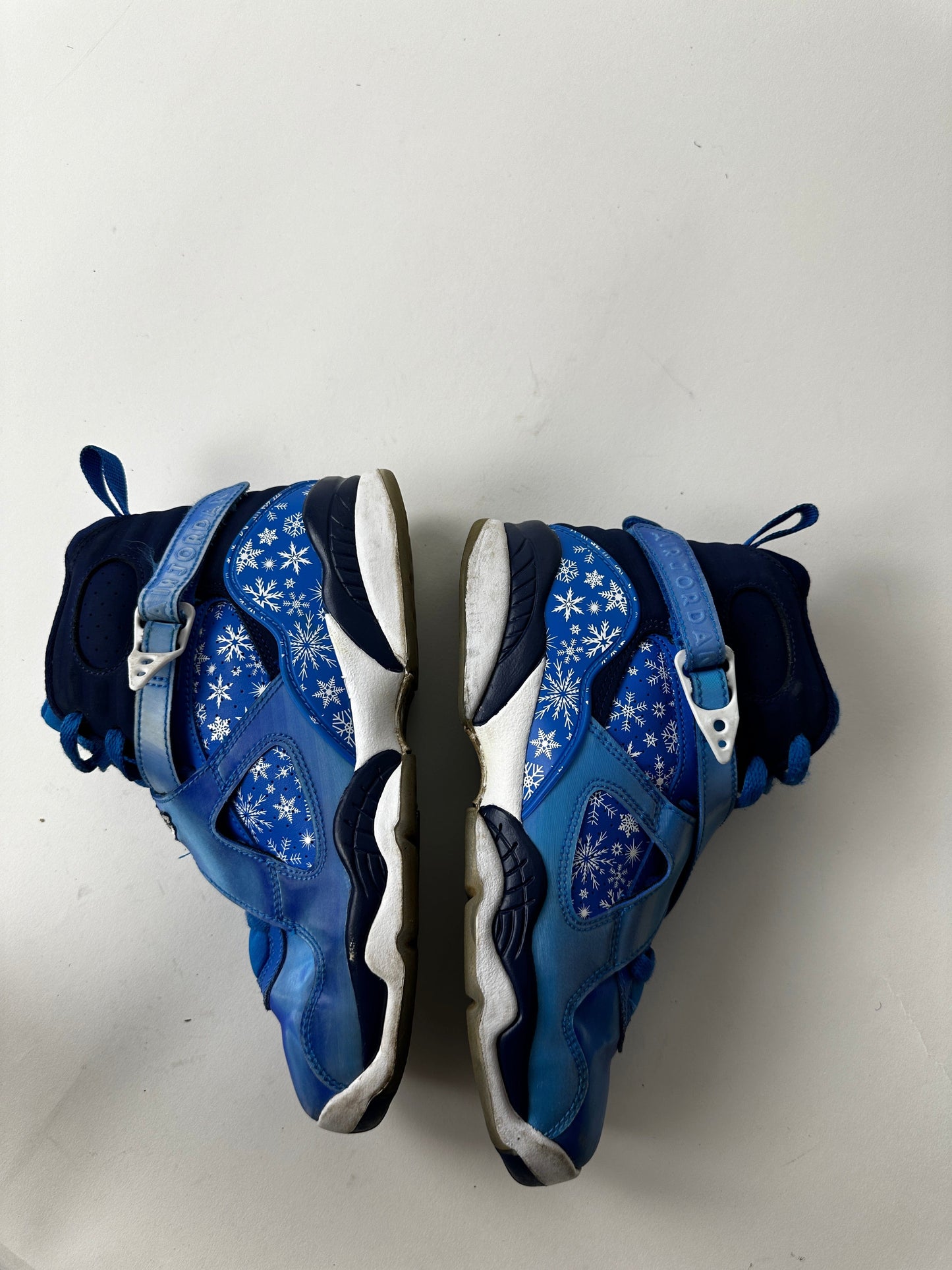 Jordan Accessories Air Jordan 8 Retro Snow Blizzard Youth 5Y Blue