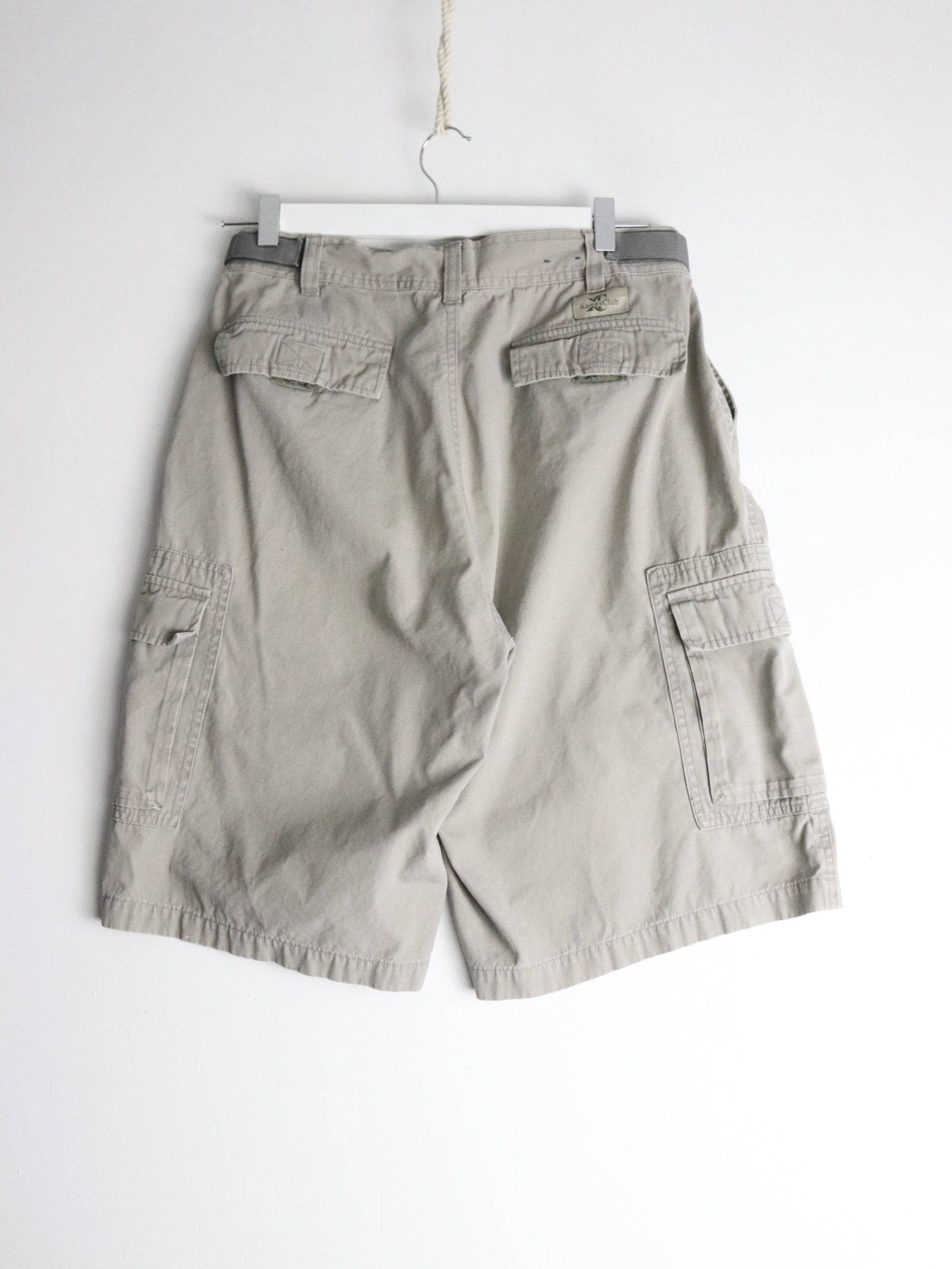 Kanex Club Shorts Mens 31 Beige Cargo