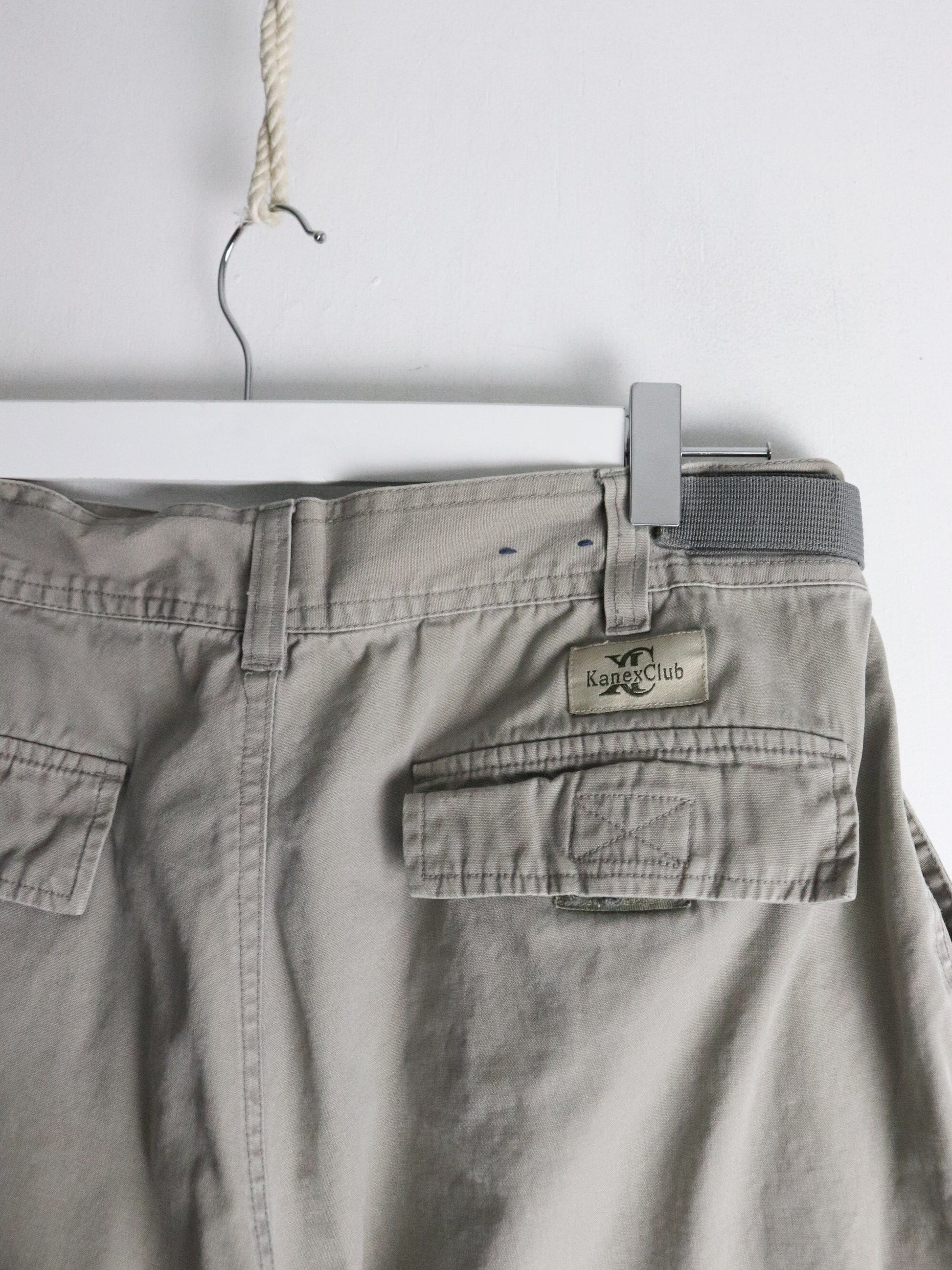 Kanex Club Shorts Mens 31 Beige Cargo