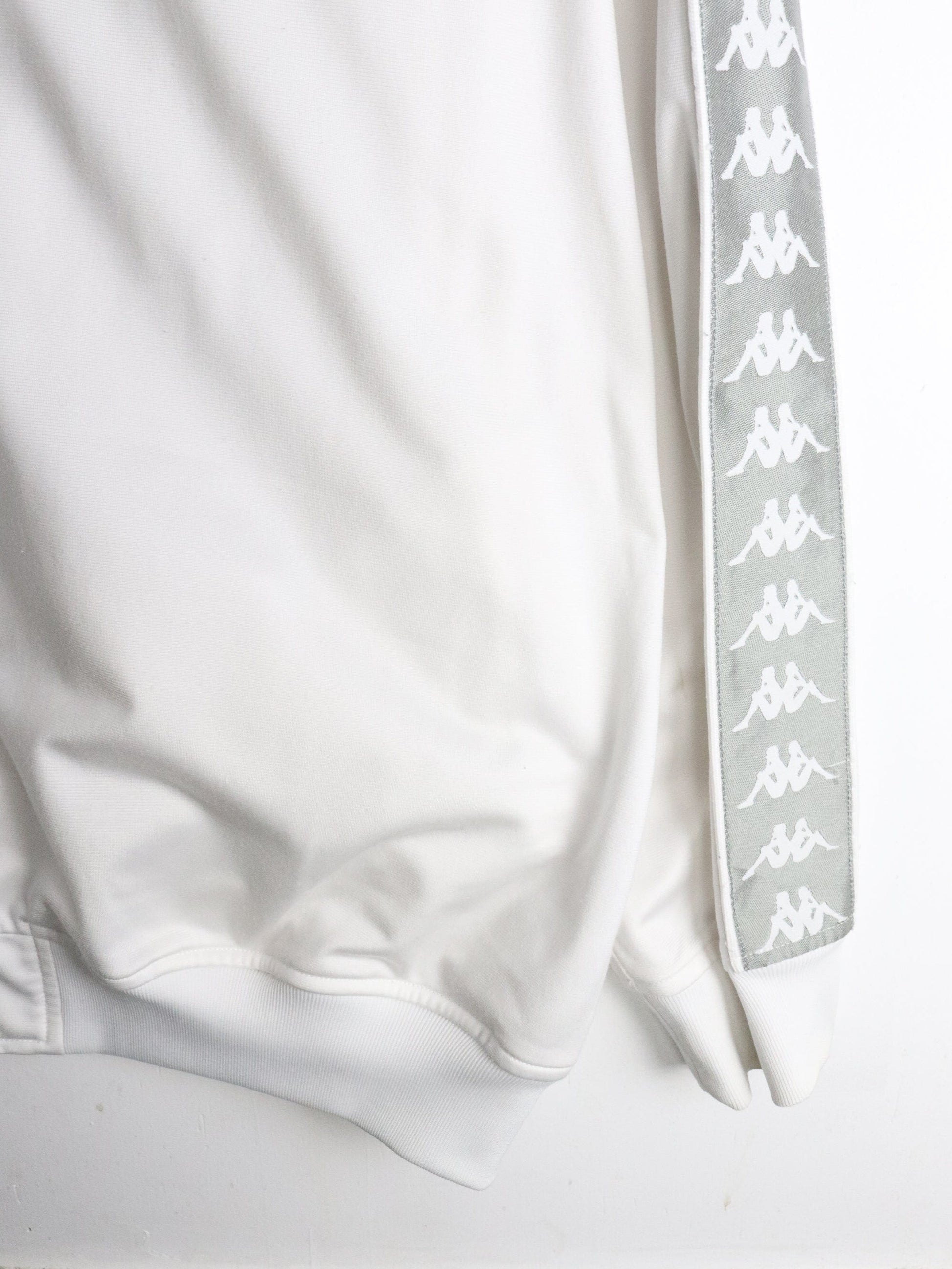 Kappa Track Jacket Mens 2XL White from propervintagecanada