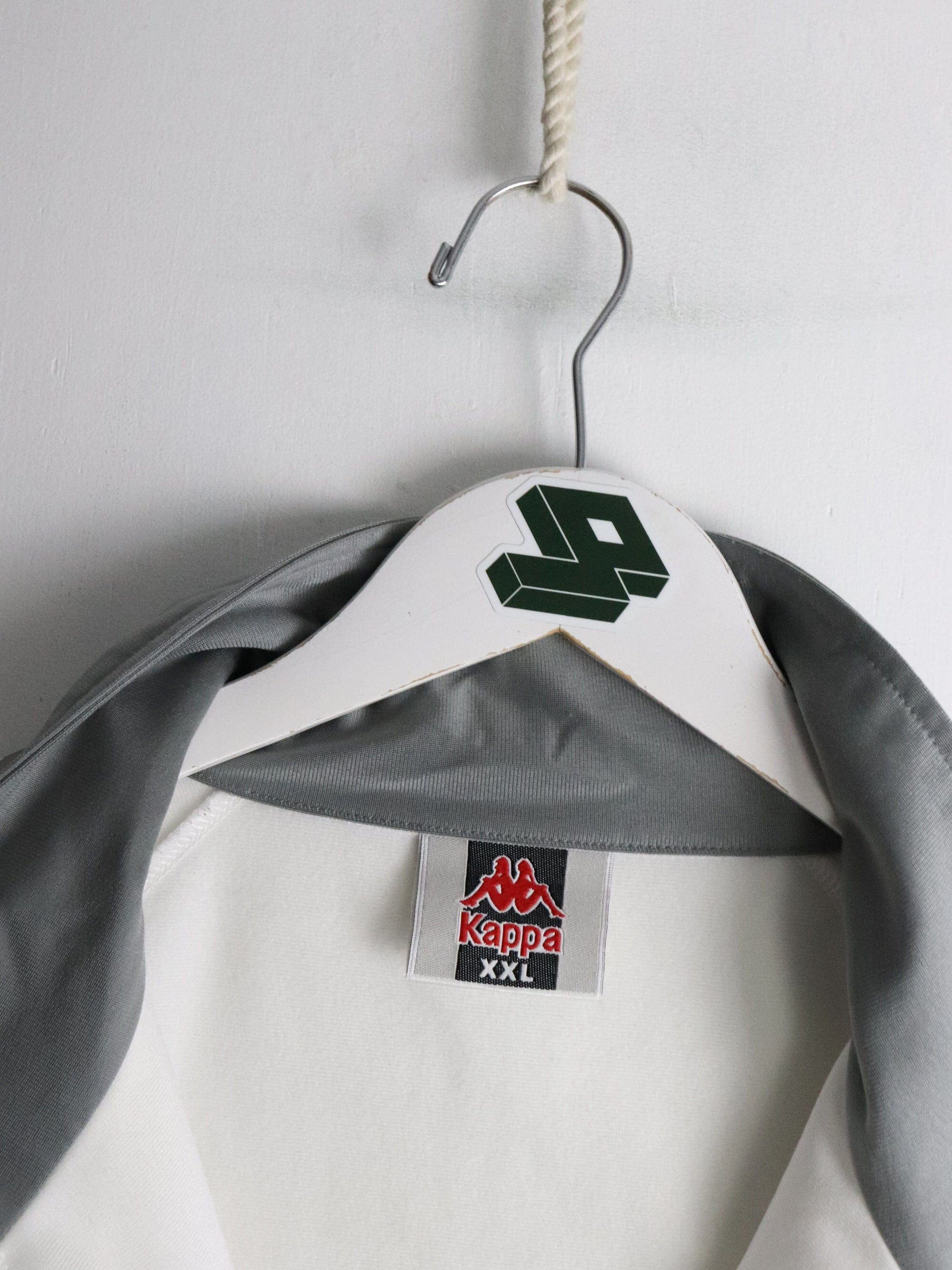 Kappa Track Jacket Mens 2XL White from propervintagecanada