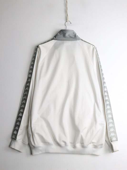 Kappa Track Jacket Mens 2XL White from propervintagecanada