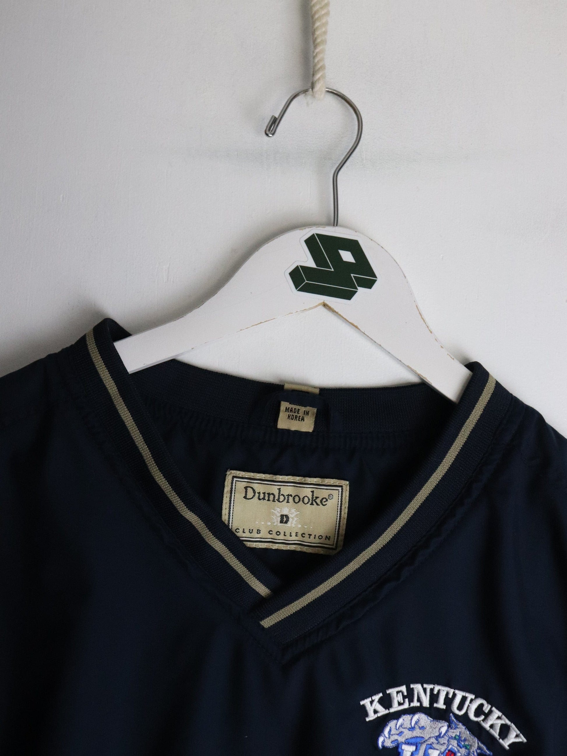 Kentucky Wildcats Windbreaker Mens XL Blue Vest from propervintagecanada