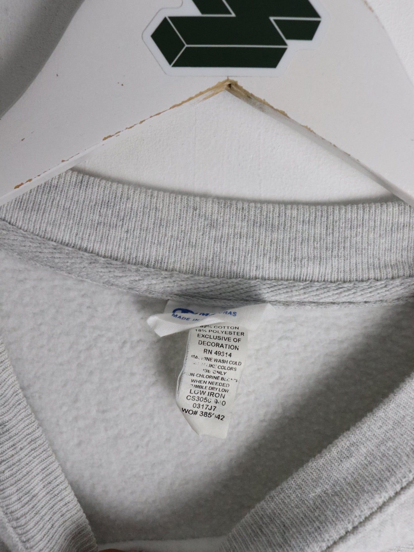 Kenyon University Sweatshirt Mens Small Grey Champion Reverse Weave from propervintagecanada