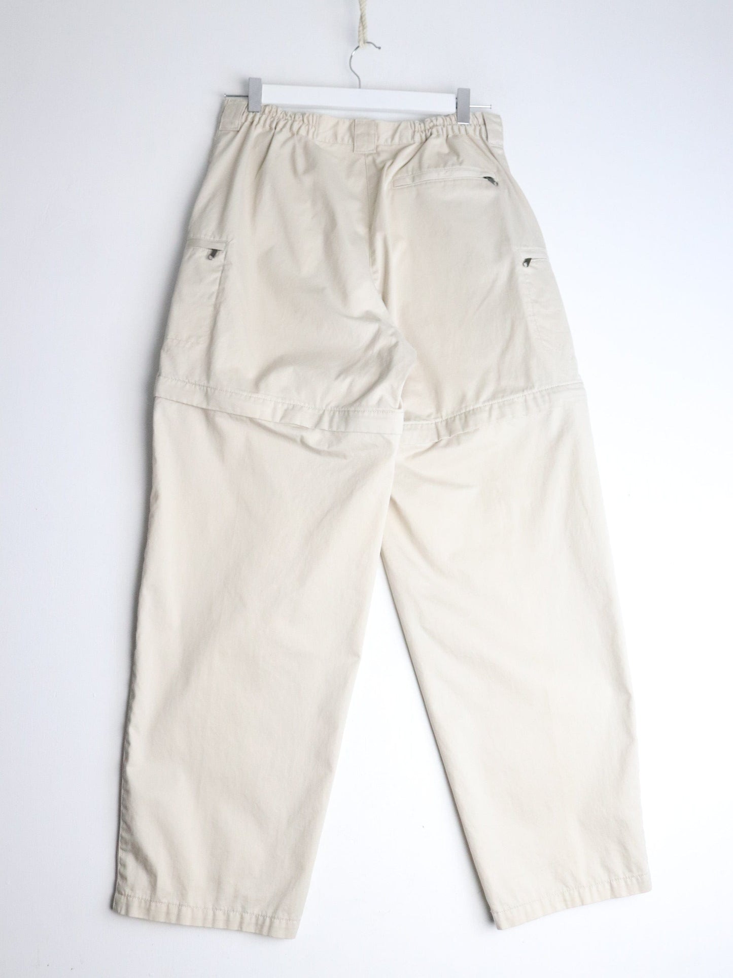 L.L. Bean Pants Womens 12 Beige Convertible from propervintagecanada