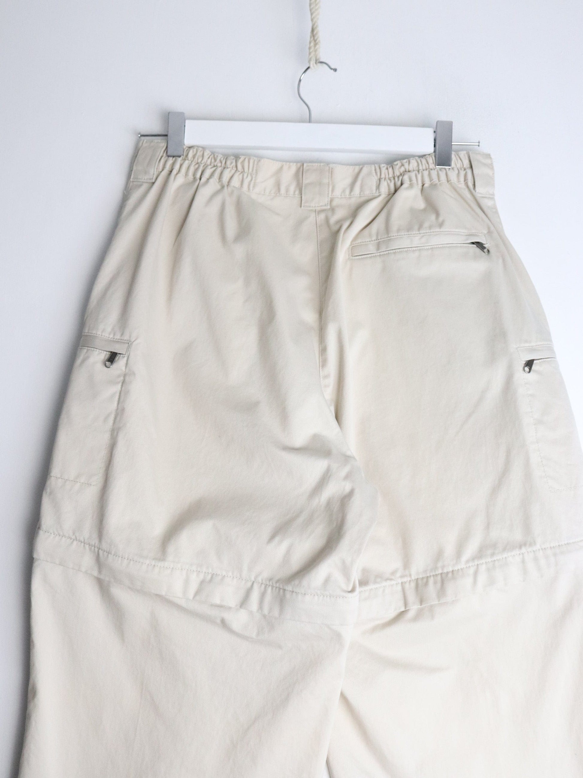 L.L. Bean Pants Womens 12 Beige Convertible from propervintagecanada
