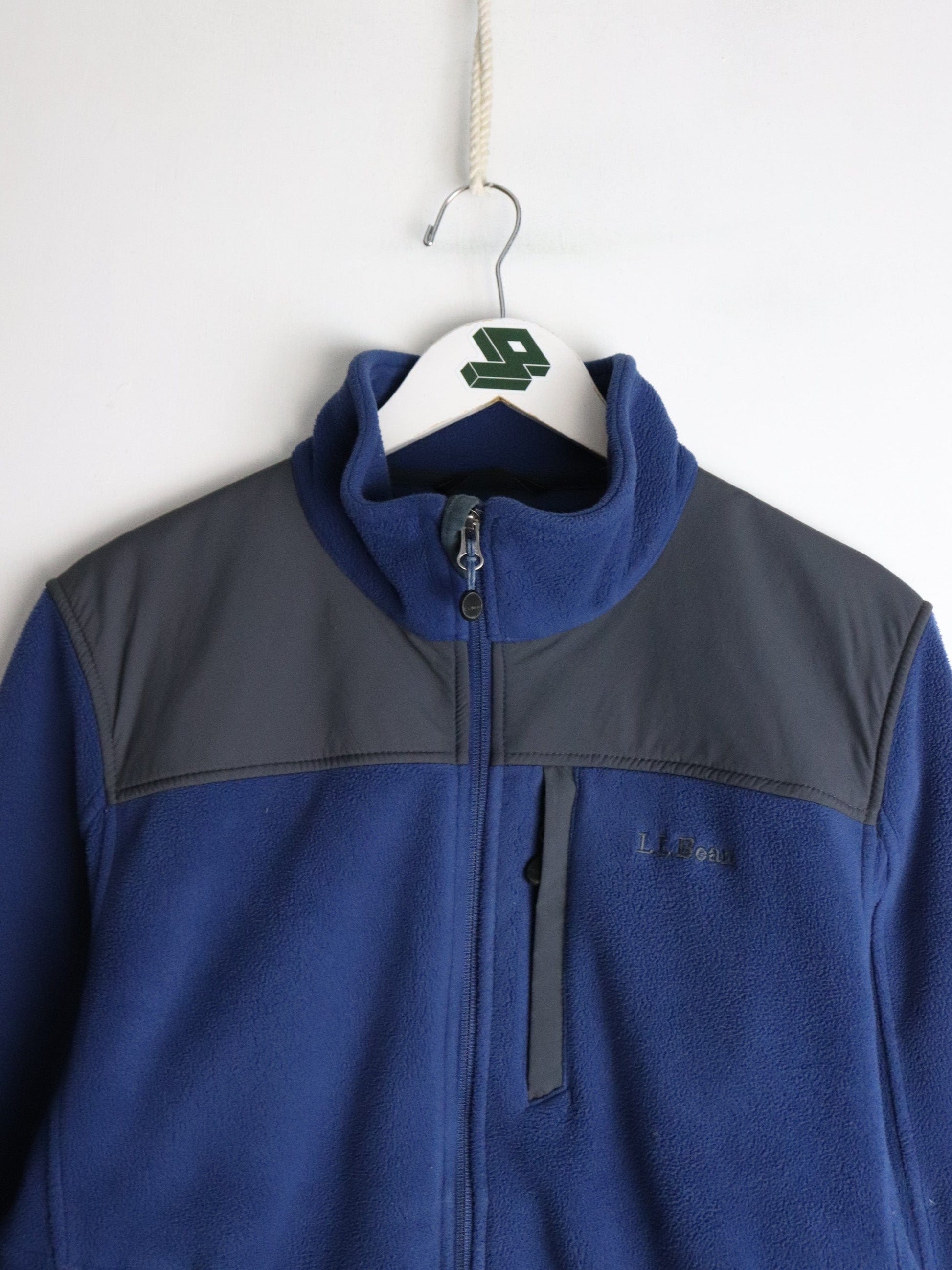 L.L. Bean Sweater Mens Medium Fleece Jacket from propervintagecanada