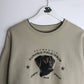 Labrador Sweatshirt Mens Large Beige from propervintagecanada