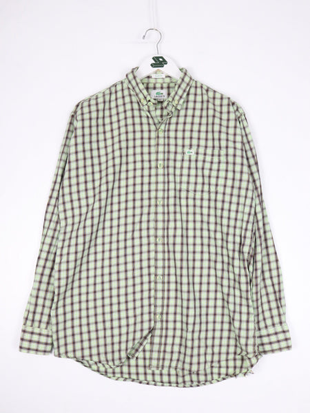 Lacoste button up top shirts