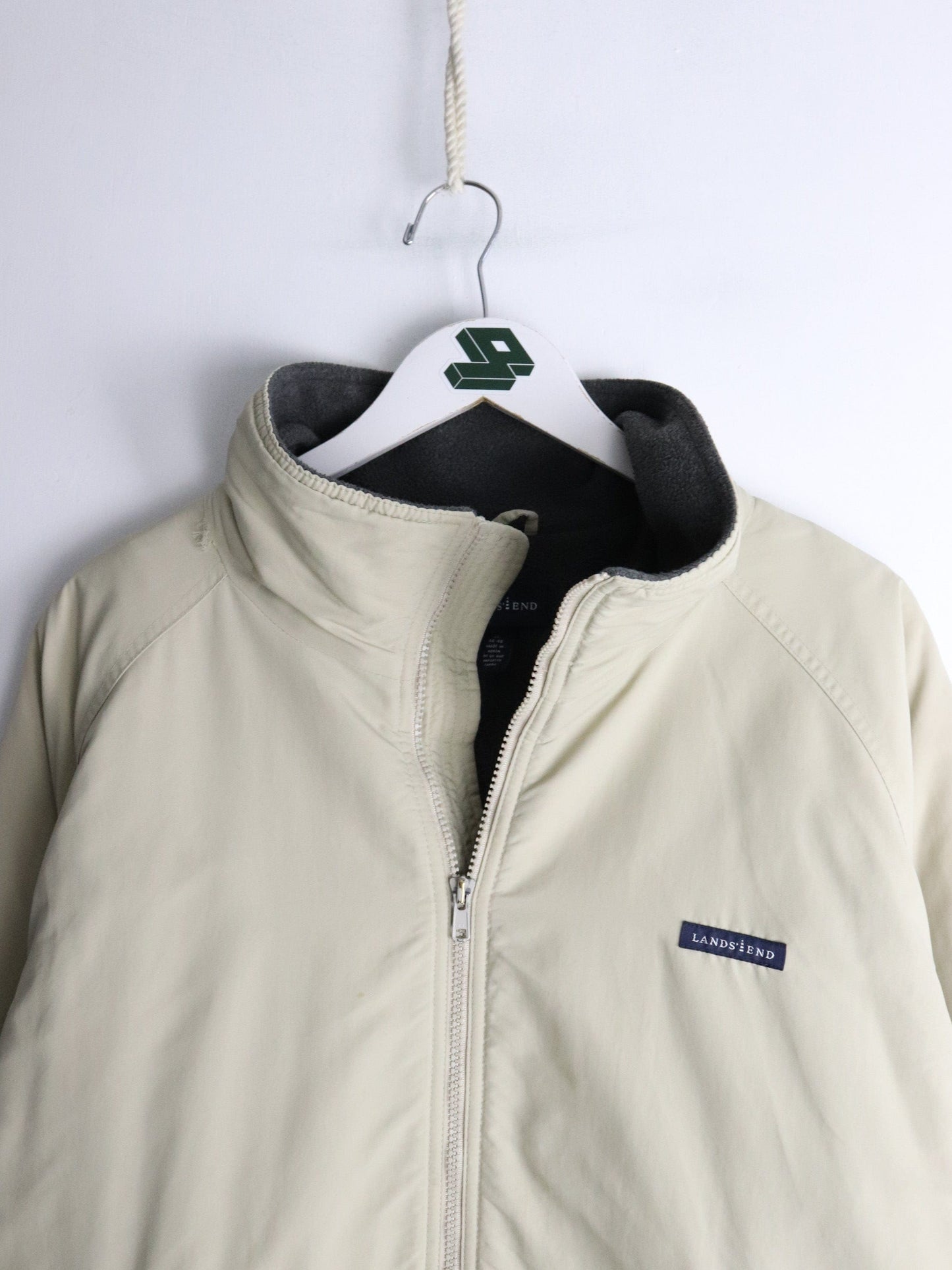 Lands End Jacket Mens XL Beige from propervintagecanada