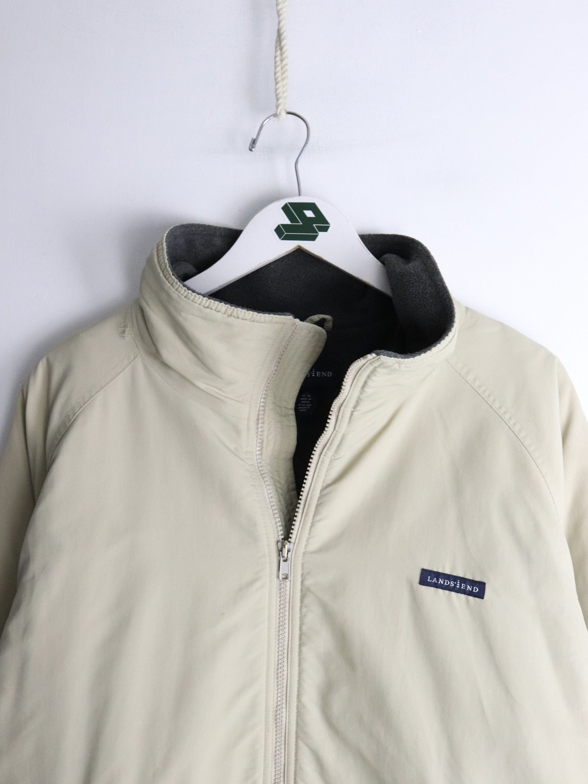Lands End Jacket Mens XL Beige from propervintagecanada