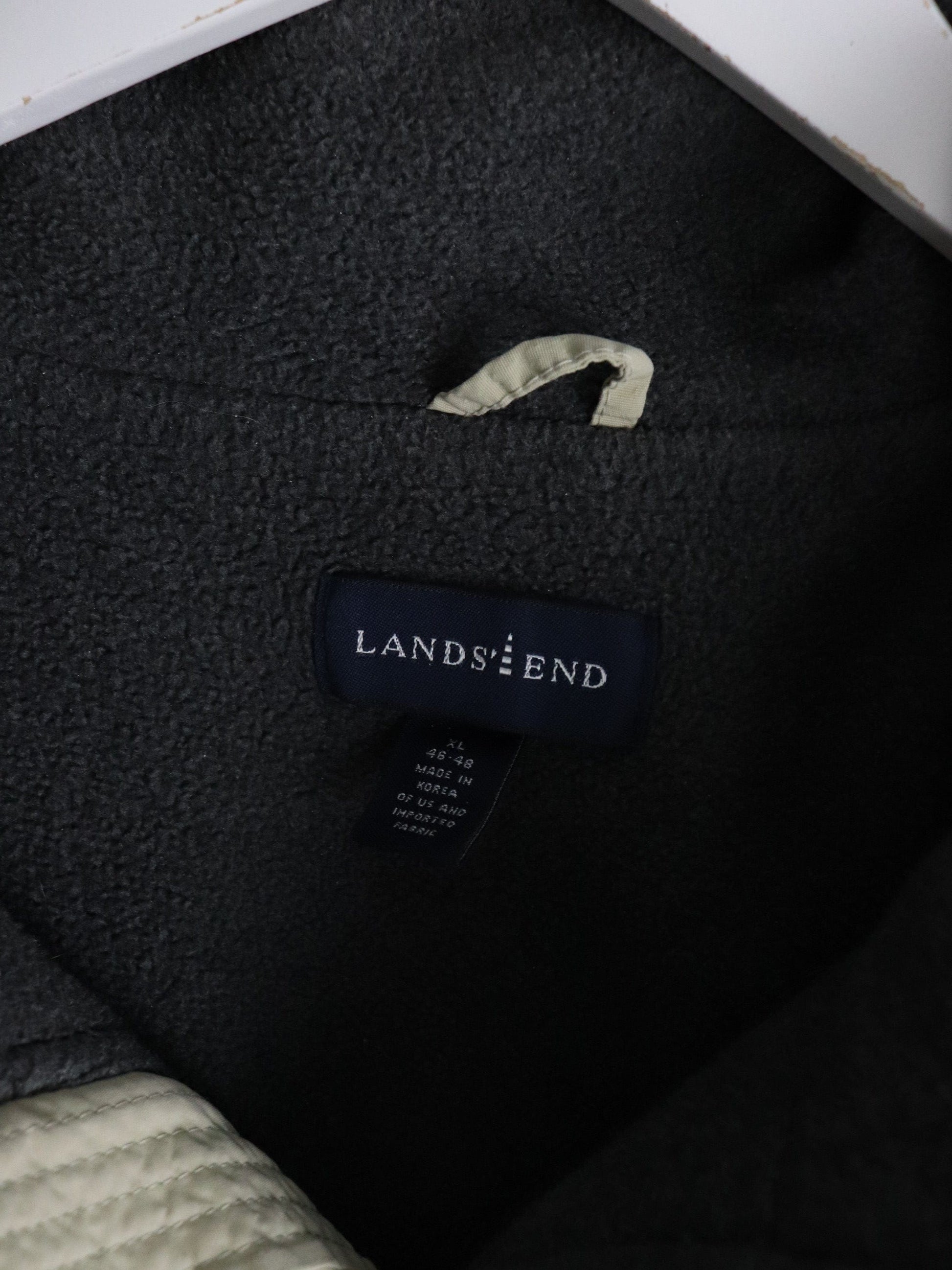 Lands End Jacket Mens XL Beige from propervintagecanada