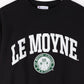 Le Moyne Sweatshirt Mens Small Black College Champion from propervintagecanada