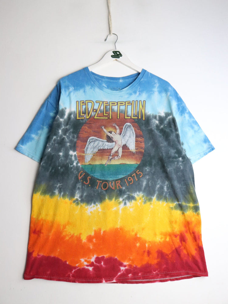 Led Zeppelin T Shirt Mens 2XL Blue from propervintagecanada