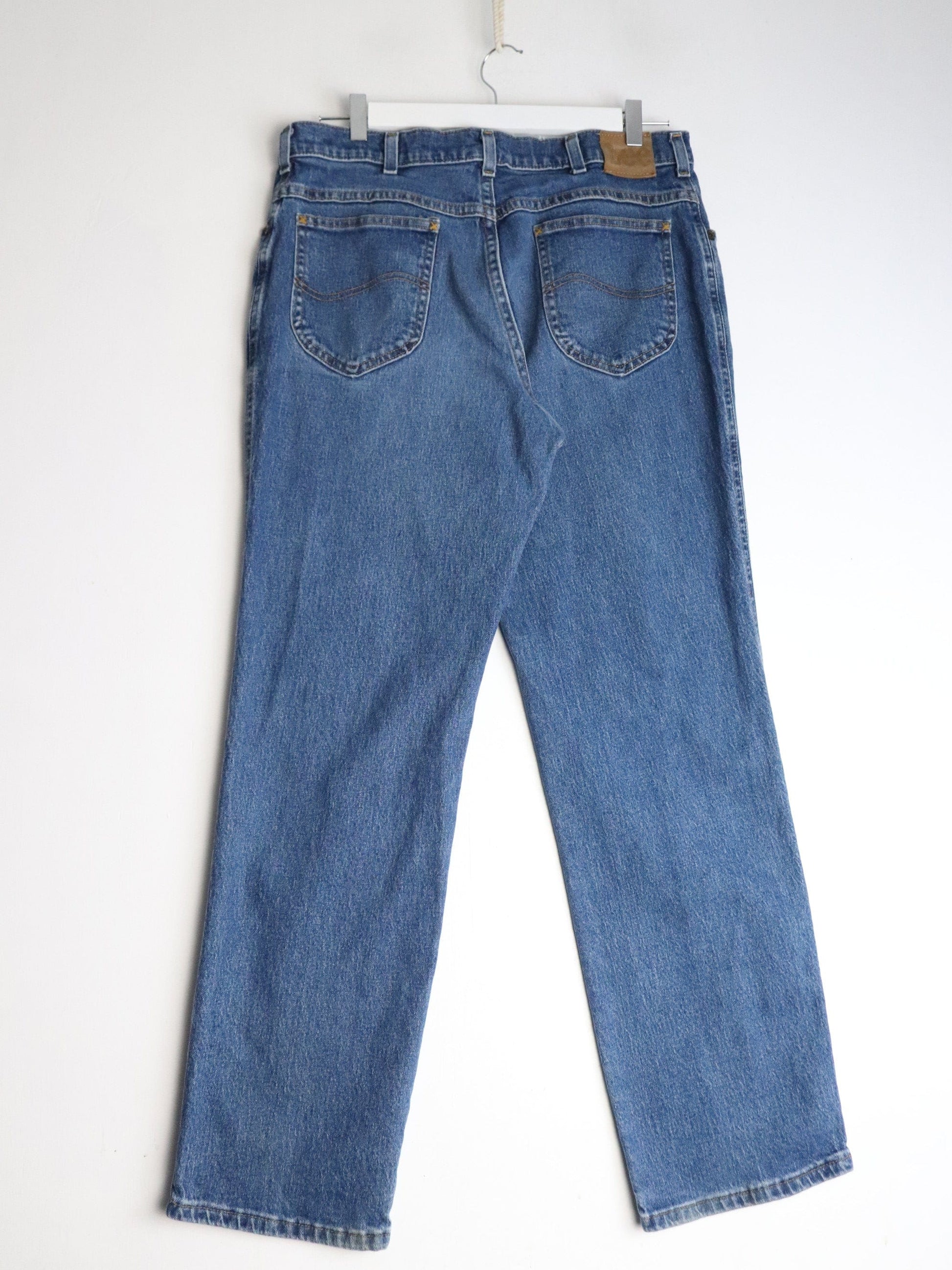 Lee Denim Jeans Mens 34 x 30 Blue from propervintagecanada