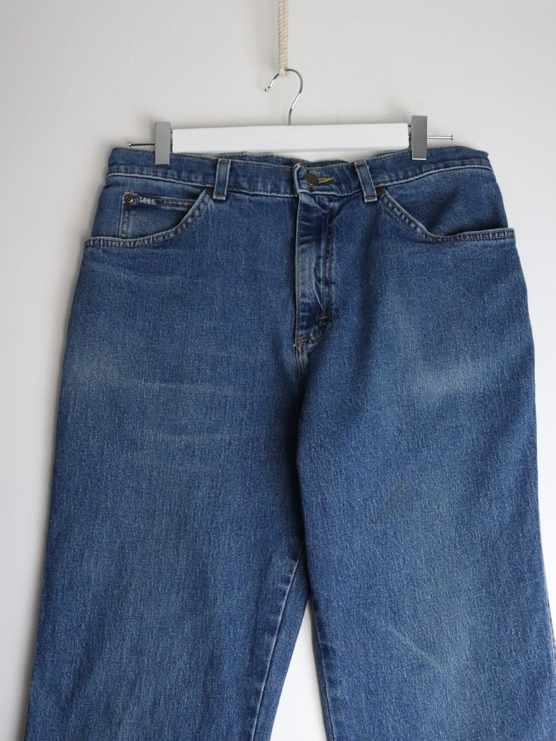 Lee Denim Jeans Mens 34 x 30 Blue from propervintagecanada