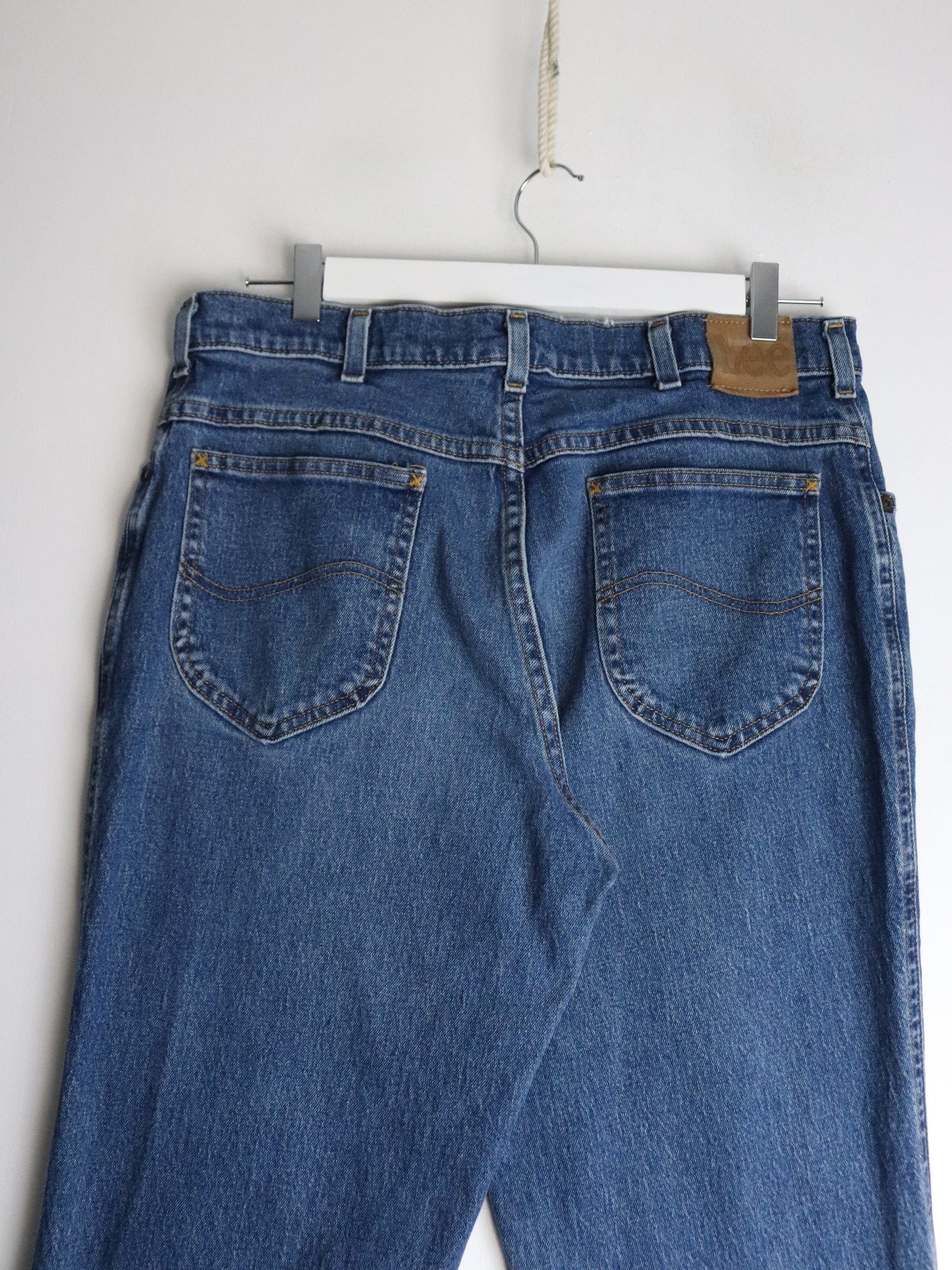 Lee Denim Jeans Mens 34 x 30 Blue from propervintagecanada