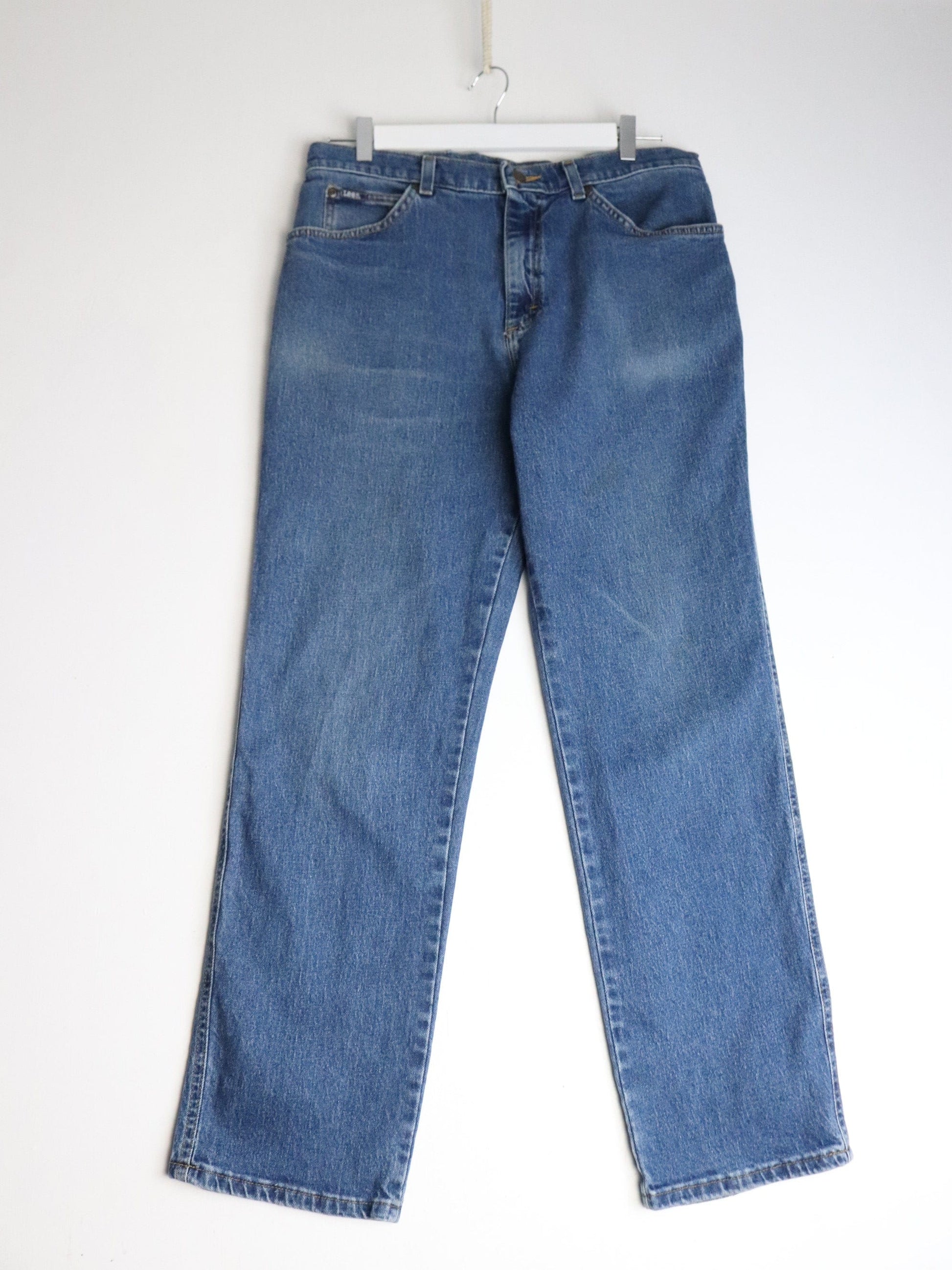 Lee Denim Jeans Mens 34 x 30 Blue from propervintagecanada