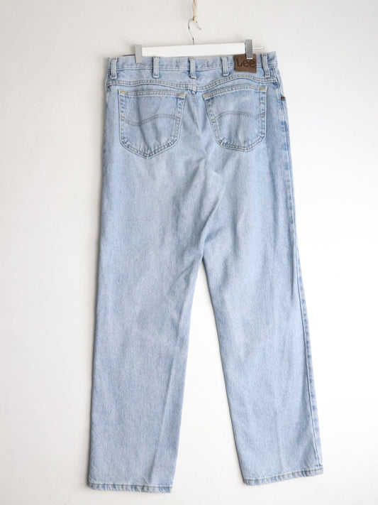 Lee Jeans Lee Denim Jeans Mens 36 x 30 Blue Regular Fit