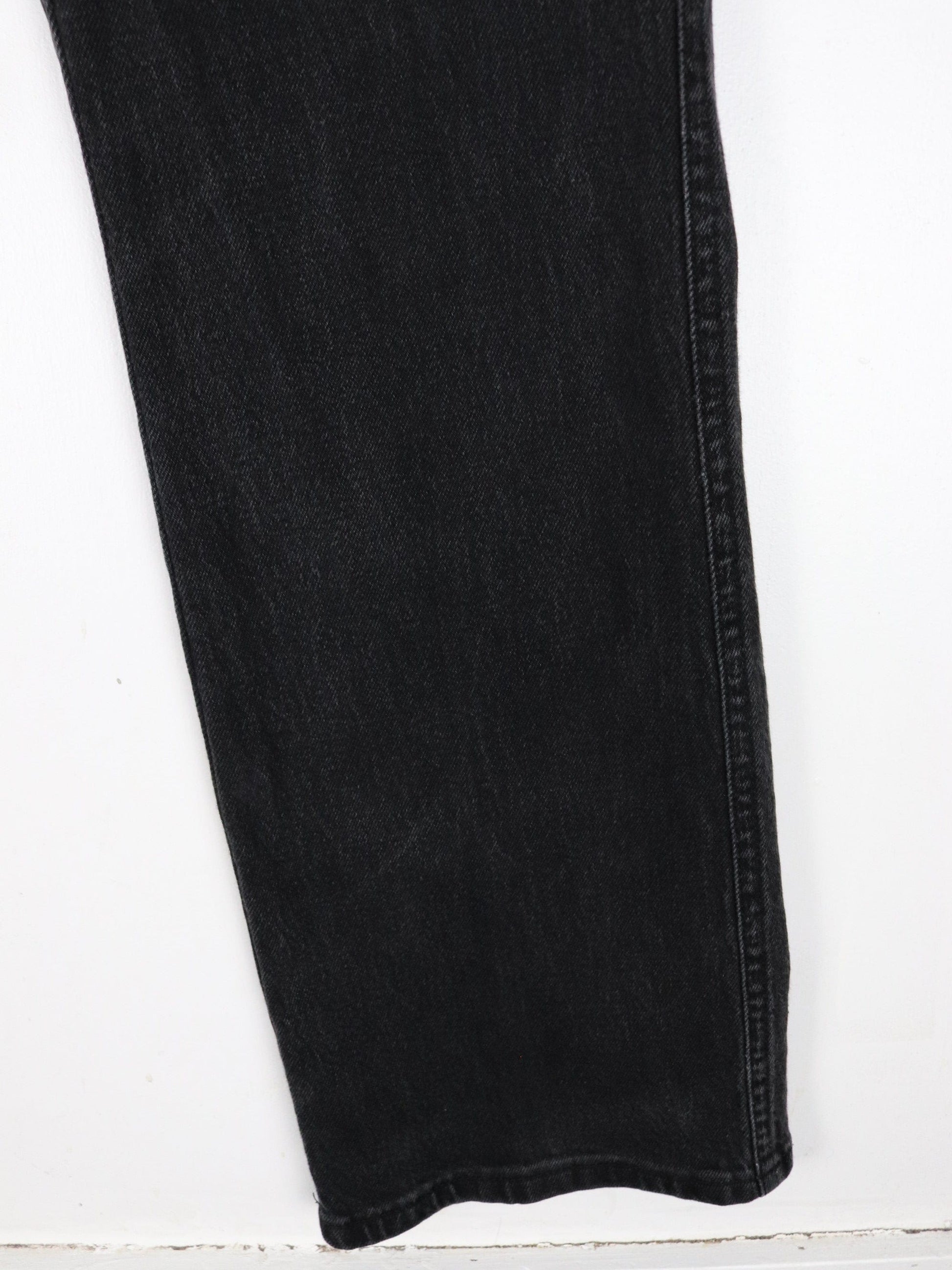 Lee Jeans Vintage Lee Pants Womens 12 Black Denim Jeans 32 x 32 Flare