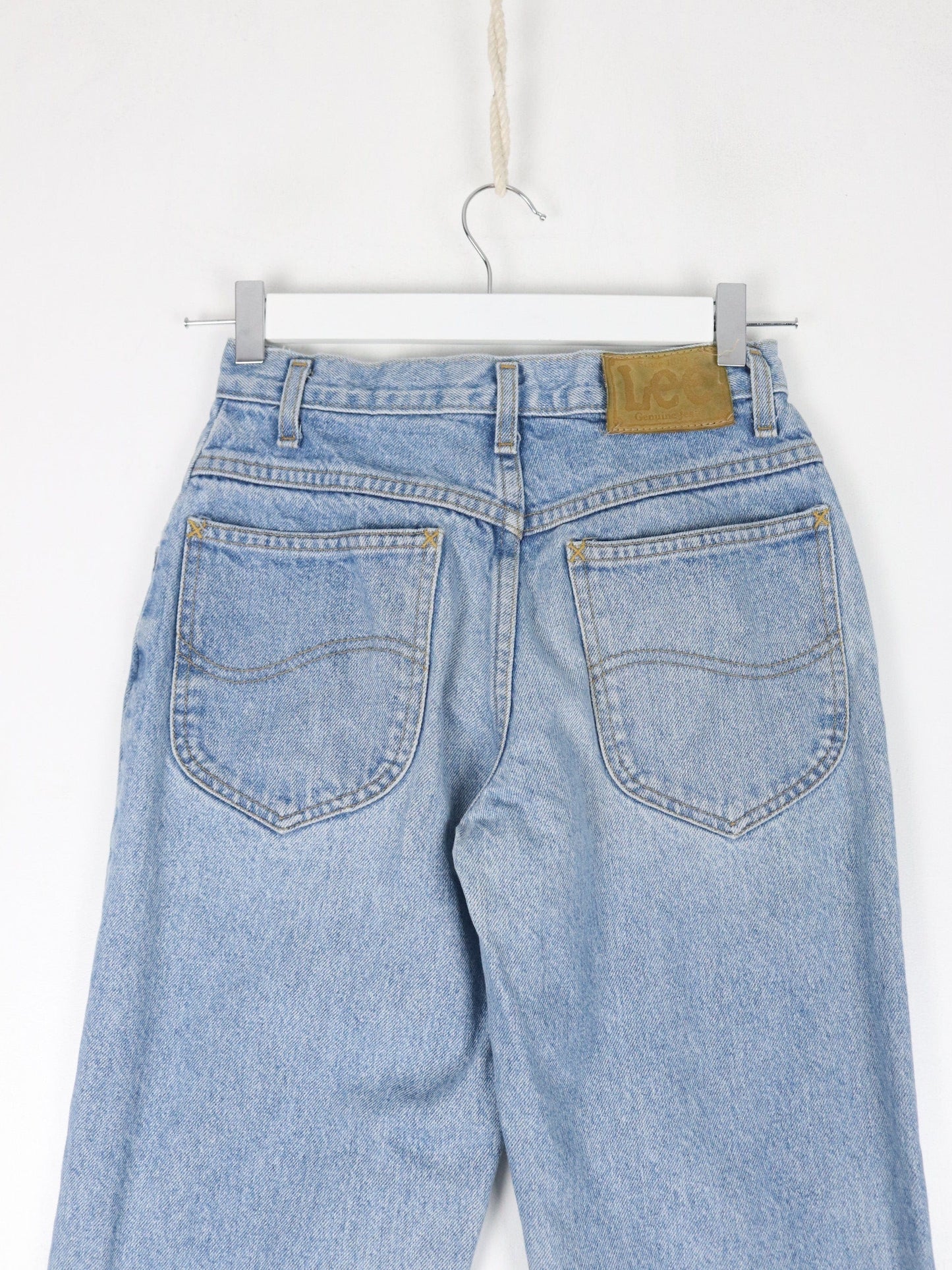 Lee Jeans Vintage Lee Pants Youth 25 x 28 Blue Denim Jeans High Waisted