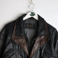Leonardo's Jacket Mens Small Black Leather Coat from propervintagecanada
