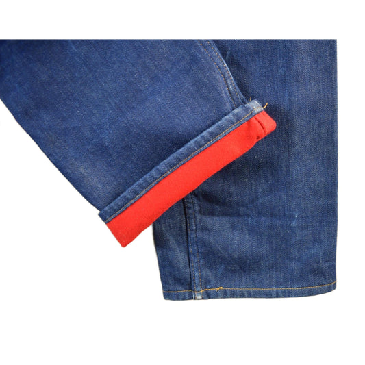 Levi's Clothing > Women's Clothing > Jeans Vintage 1980s Levi's Orange Tab Lined Denim Jeans Women's 28 x 32