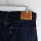 Levi's Denim Jeans Mens 33 x 32 Blue 505 Regular Fit from propervintagecanada