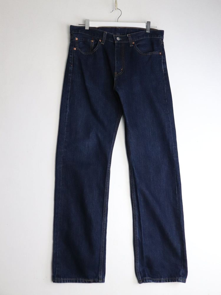 Levi's Denim Jeans Mens 33 x 32 Blue 505 Regular Fit from propervintagecanada