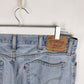 Levi's Denim Shorts Mens 38 Blue Cut Off from propervintagecanada