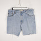 Levi's Denim Shorts Mens 38 Blue Cut Off from propervintagecanada
