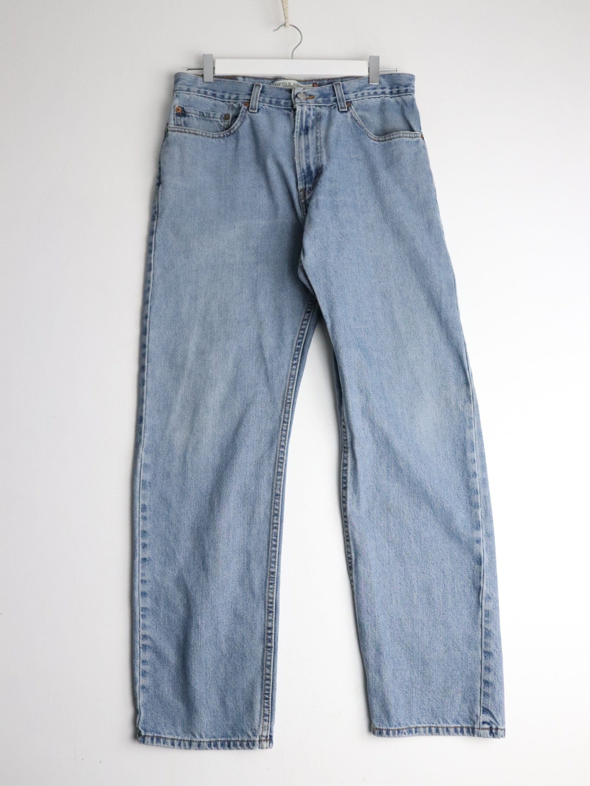 Levi's Jeans Levi's Pants Fits Mens 32 x 31 Blue Denim Jeans 505 Regular Fit