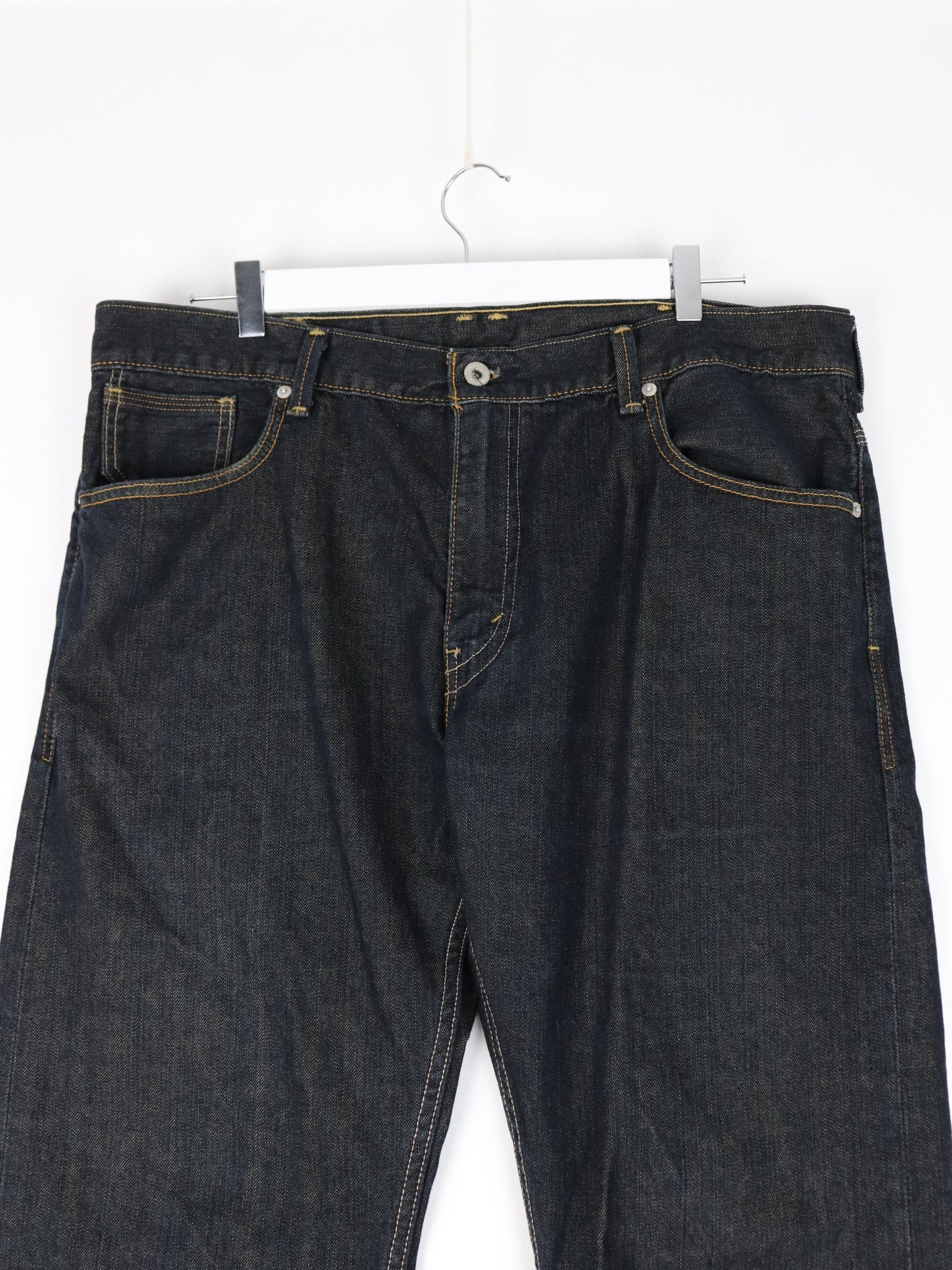 Levi's Pants Fits Mens 38 x 34 Blue Denim Jeans 514 Slim Straight