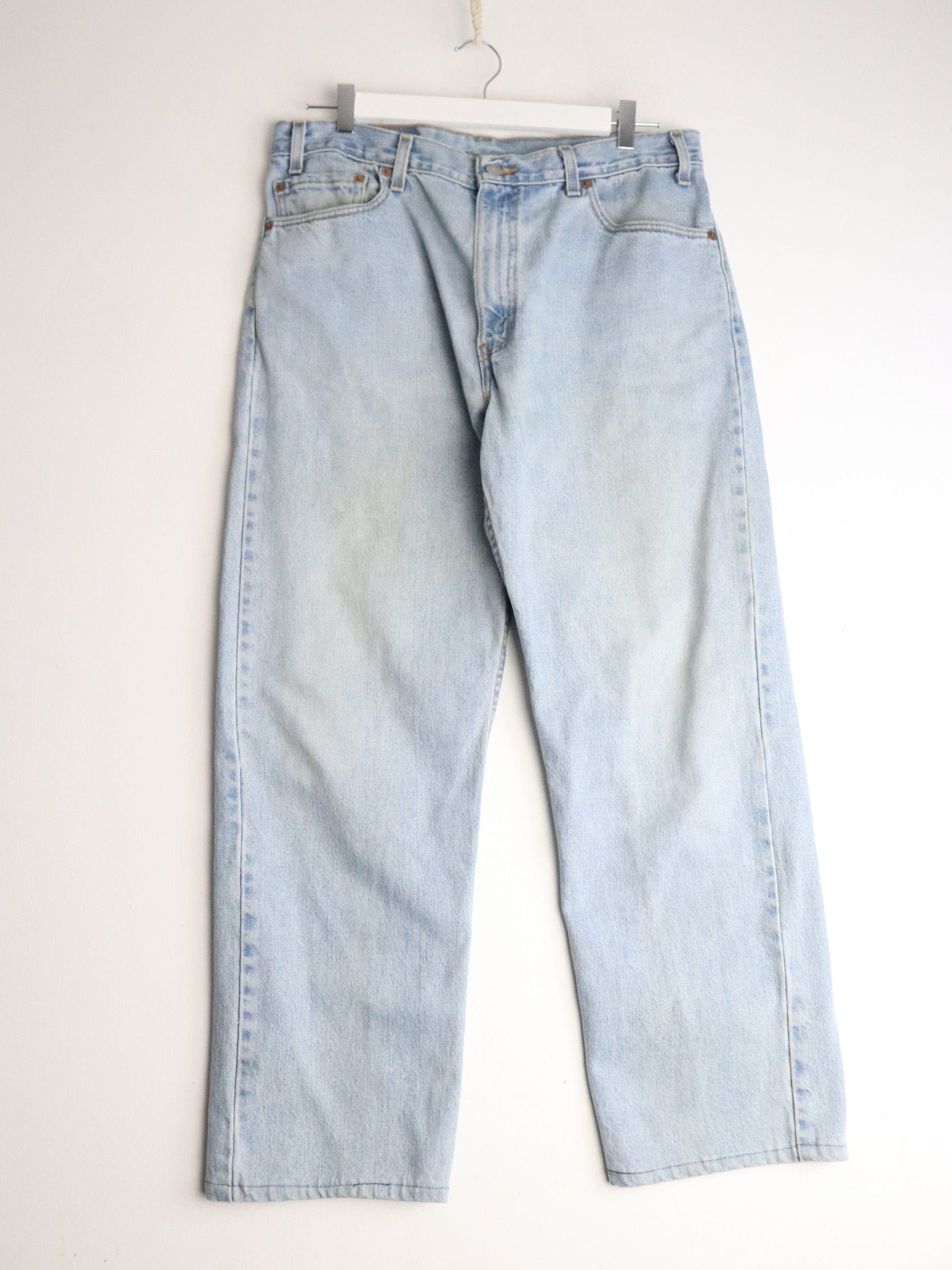Levi's Jeans Vintage Levi's Pants Fits Mens 36 x 28 Blue Denim Jeans 505 Regular Straight