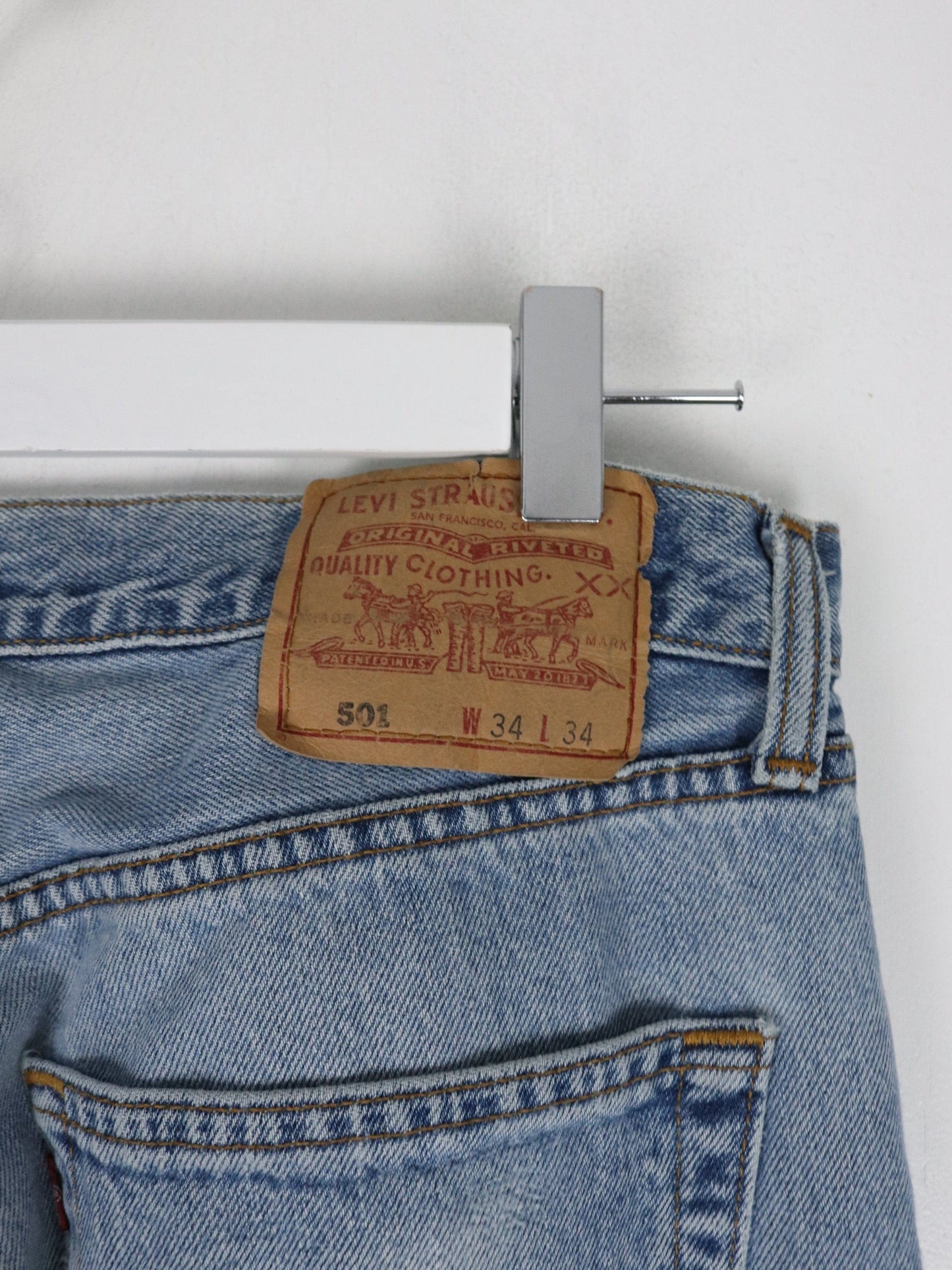 Levi's Jeans Vintage Levi's Pants Mens 32 x 33 Blue Denim Jeans