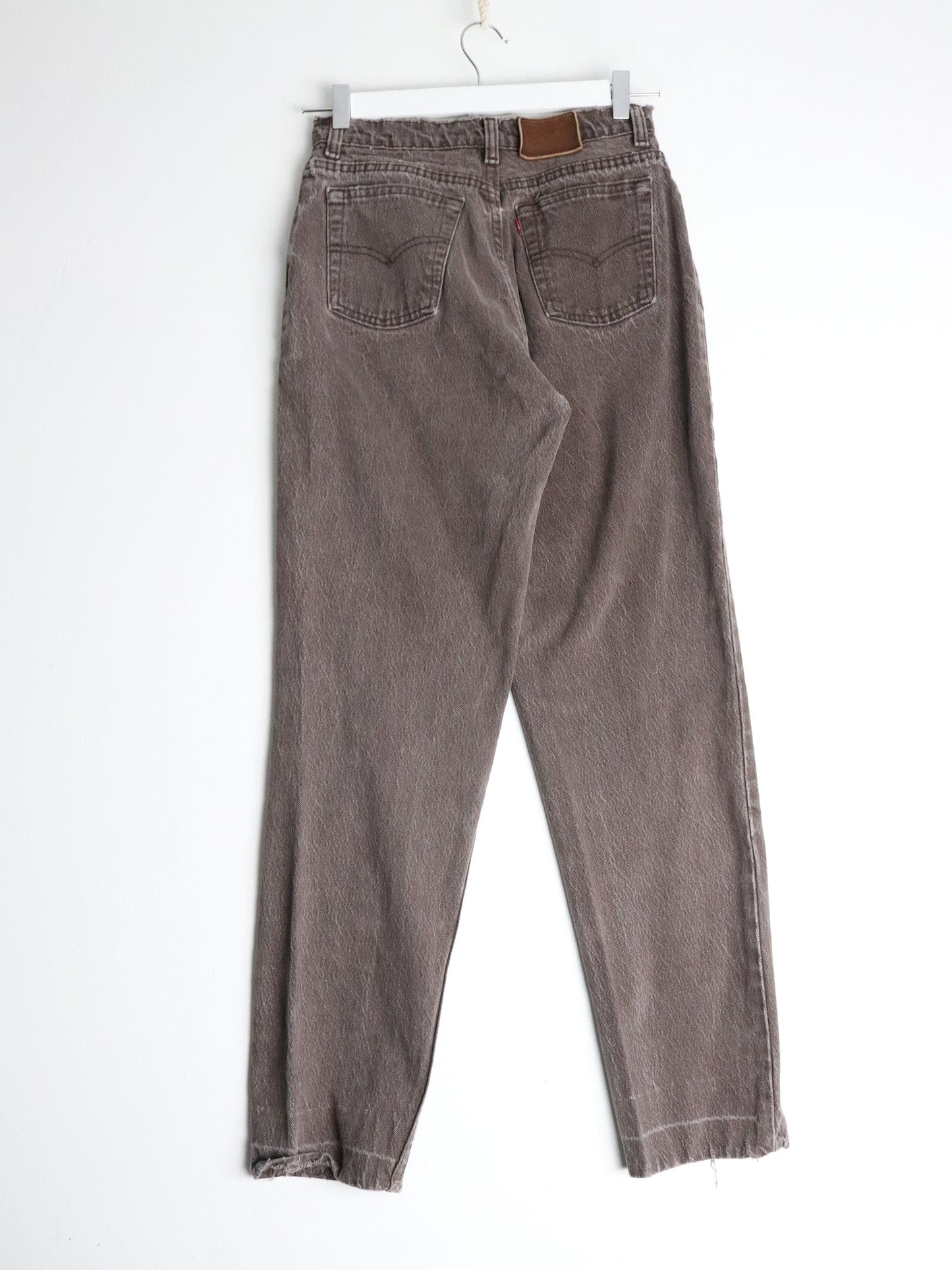 Levi's Jeans Vintage Levi's Pants Womens 26 x 29 Brown High Waisted Denim Jeans