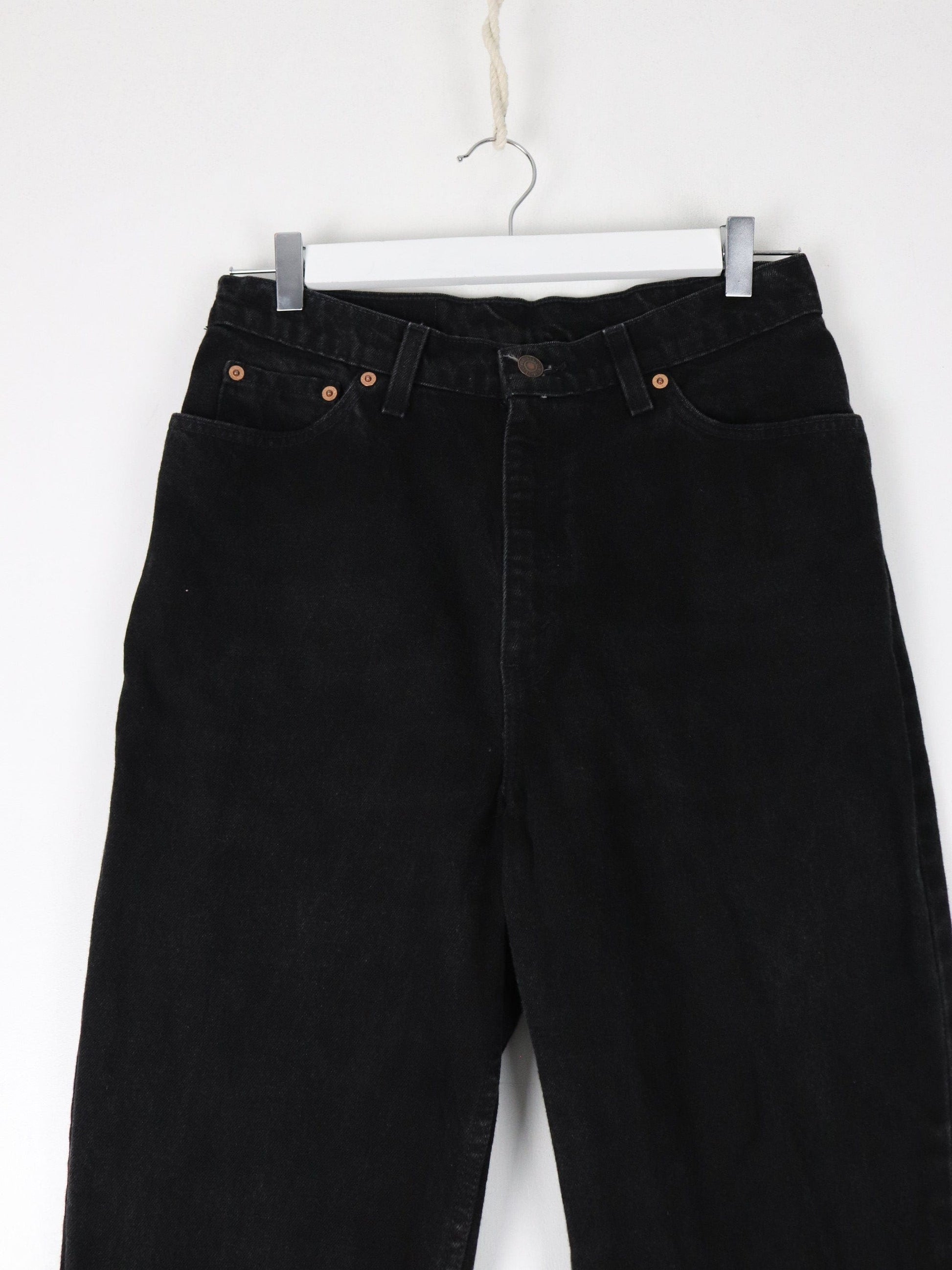 Levi's Jeans Vintage Levi's Pants Womens 29 x 32 Black Denim Jeans 512 Slim Tapered