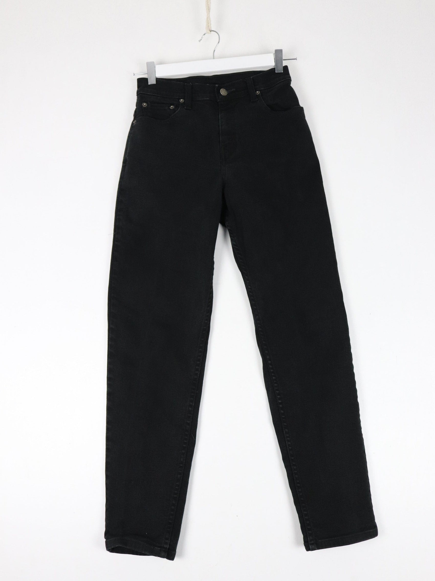 Levi's Jeans Vintage Levi's Pants Womens 4 Black Denim Jeans 550 Relaxed Tapered 25 x 28