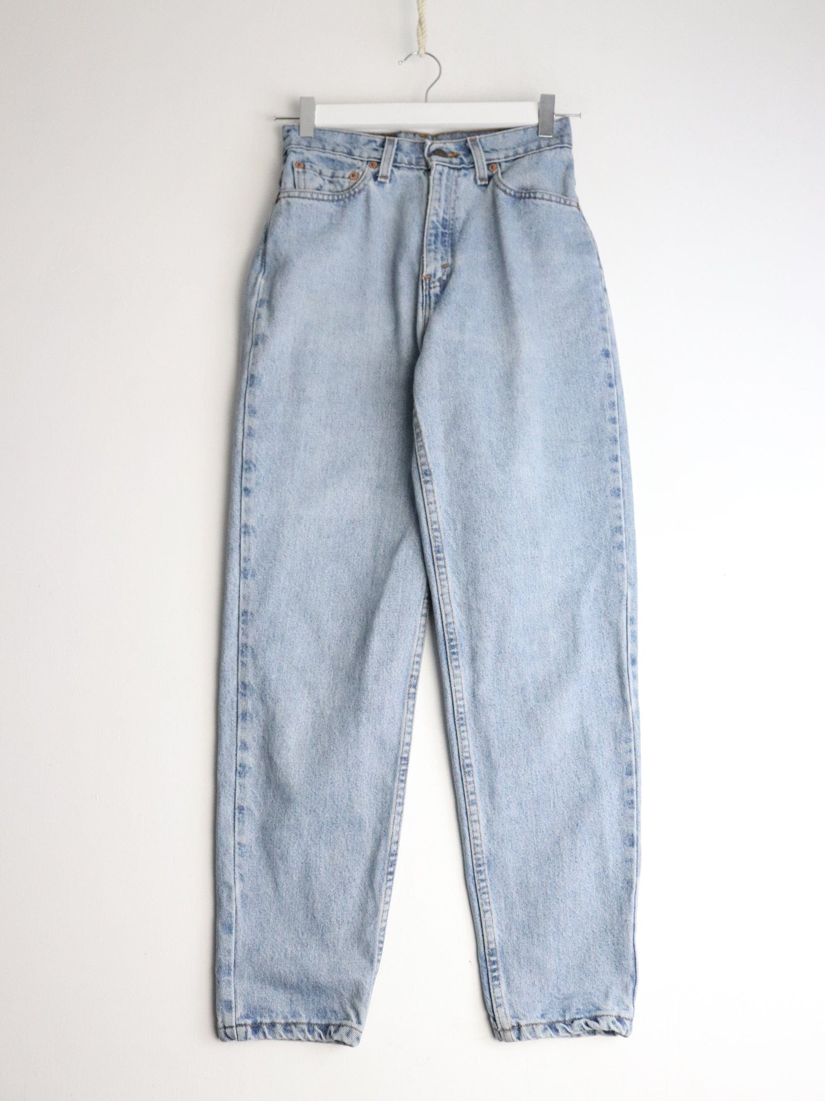 Levi's Jeans Vintage Levi's Pants Youth 6 Short Blue Denim Jeans 521 Tapered